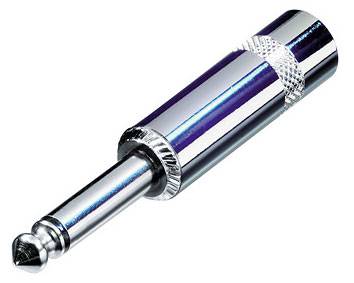 ZŁĄCZE NEUTRIK WTYK JACK 6,3mm MONO NYS224