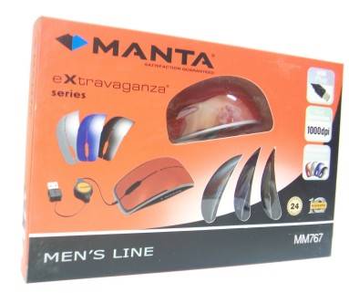 MYSZ MANTA MM767 EXTRAVAGANZA MEN`S LINE