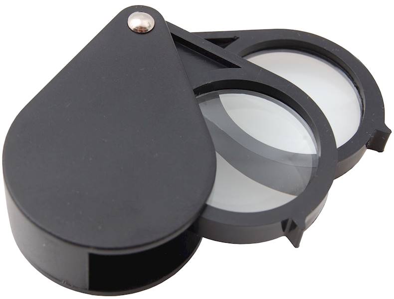 LUPA RĘCZNA SKŁADANA PODWÓJNA 30mm/3D+5D