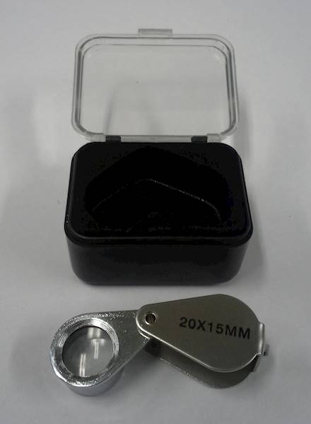LUPA SKŁADANA METAL 15MM 20X 05682