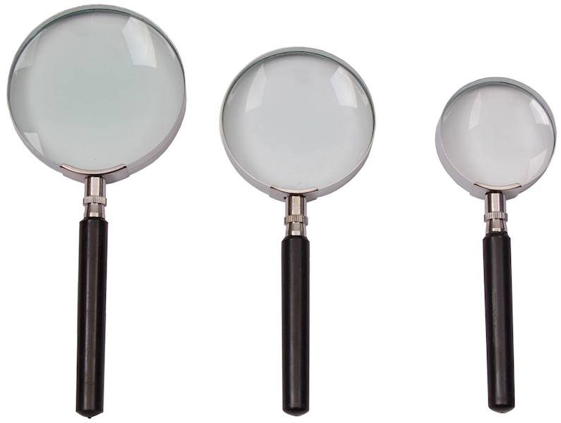 LUPA PLASTIK/METAL 60MM 5X 4753