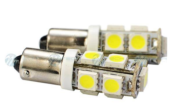 DIODA LED L084 - BA9S 9XSMD5050 BIAŁA