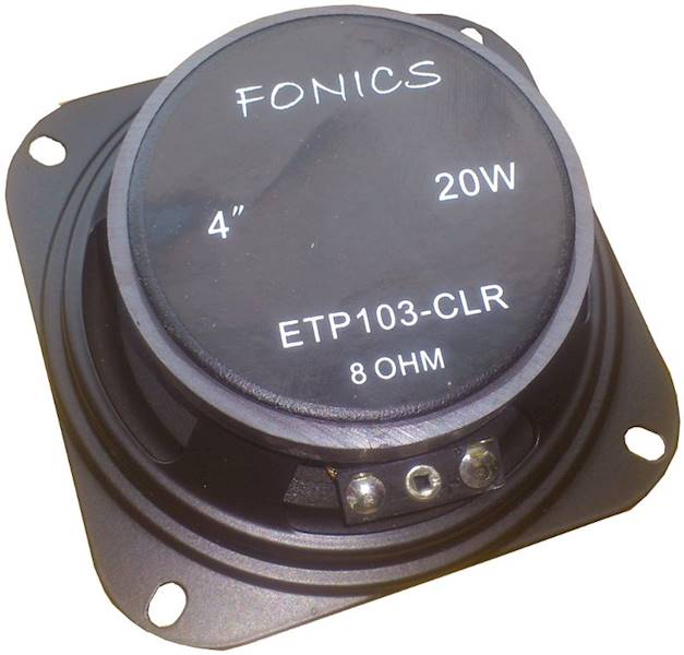GŁOŚNIK FONICS ETP 103CLR 4OHM