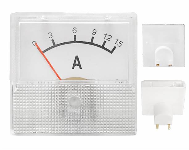MIERNIK ANALOG.AMPEROMIERZ KWADRAT MINI 15A