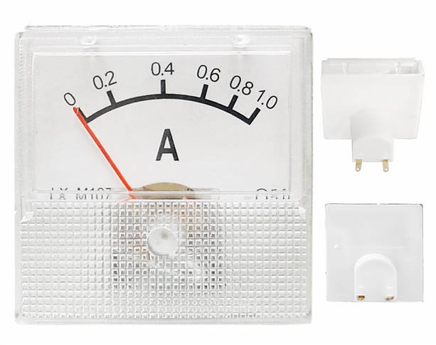 MIERNIK ANALOG.AMPEROMIERZ KWADRAT MINI 1A