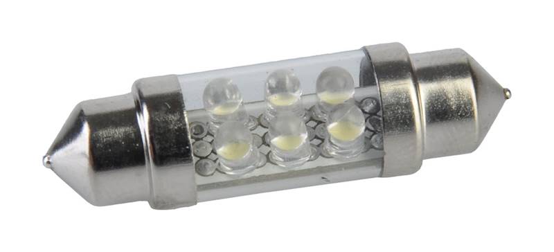 LED SV8,5 24V 6XLED BIAŁA 36MM