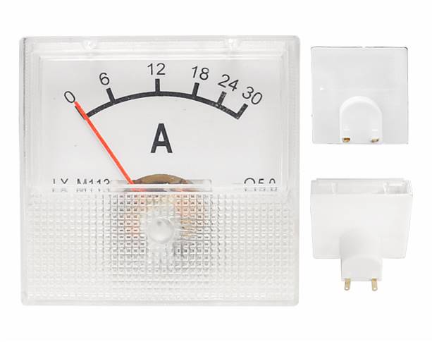 MIERNIK ANALOG.AMPEROMIERZ KWADRAT MINI 30A
