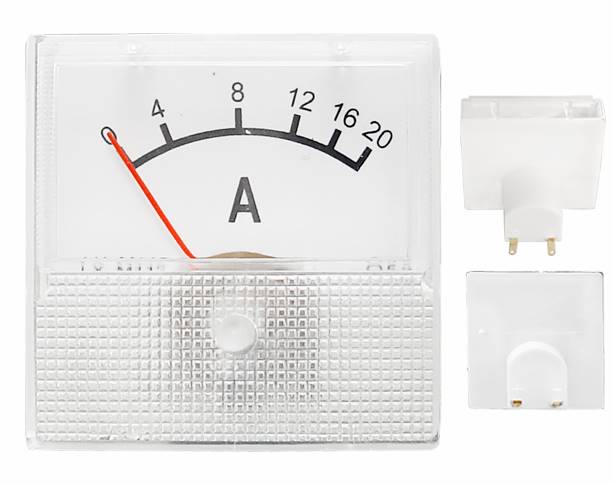 MIERNIK ANALOG.AMPEROMIERZ KWADRAT MINI 20A