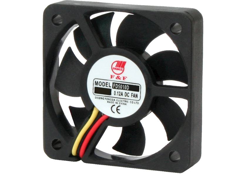 WENTYLATOR 50X10 12V 5010D12 ŚLIZGOWY 85-500 03202