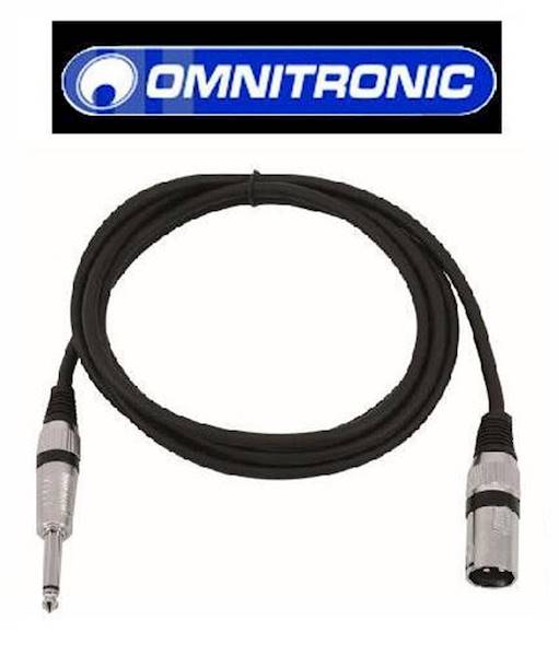 PRZYŁĄCZE WT.XLR/WTYK JACK 6,3 MONO 5,0M
