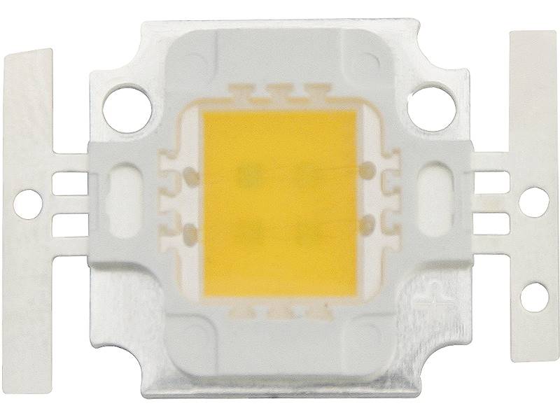 DIODA LED WYSOKIEJ MOCY 10W C.BIAŁA GWIAZDA, 0775