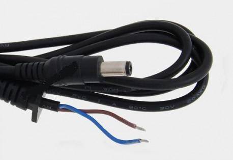 WTYK DC 2,1/5,5 Z PRZEWODEM + FILTR 1,5M , 07057
