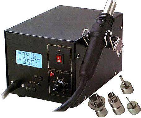 STACJA LUTOWNICZA ZD939L HOT AIR Z LCD
