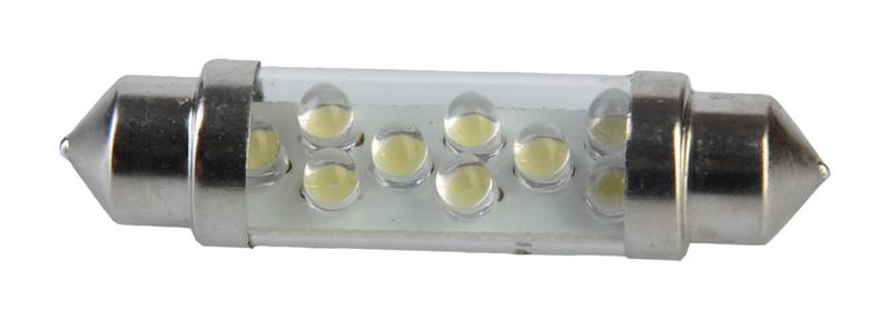 LED SV8,5 24V 6XLED BIAŁA 42MM