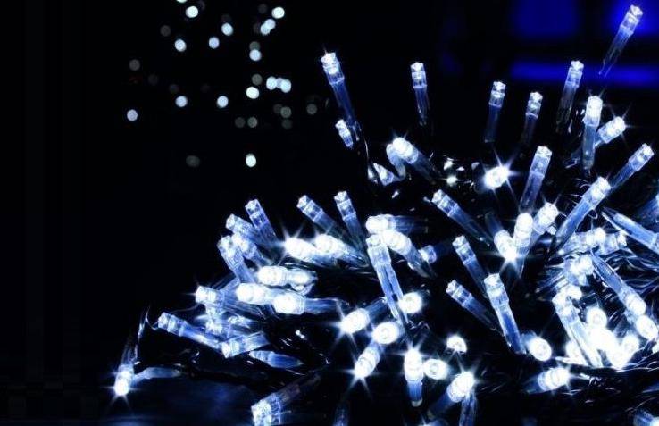LAMPKI CHOINKOWE 100LED ZIELONE 8M + PROGRAM.