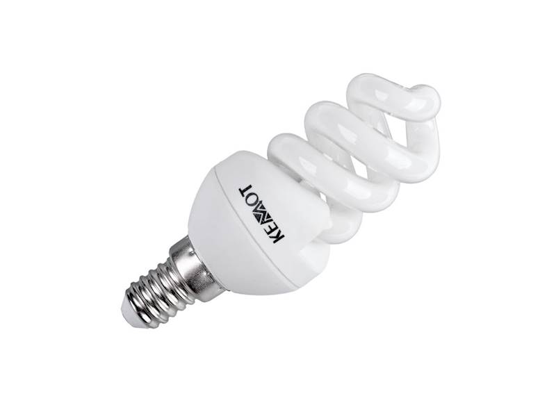 KOMPAKTOWA LAMPA FLUORESCENCYJNA SPIRALA E14, 7W