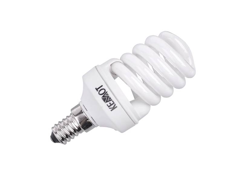 KOMPAKTOWA LAMPA FLUORES. MINI SPIRALA E14, 11W