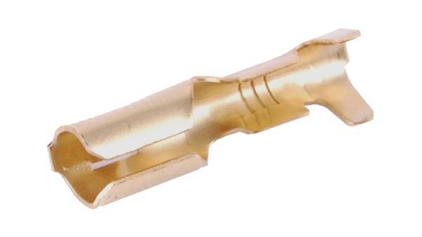 KONEKTOR KNF2,5-4OKRĄGŁY NIEIZOL.ŻEŃSKI 4MM 100SZT