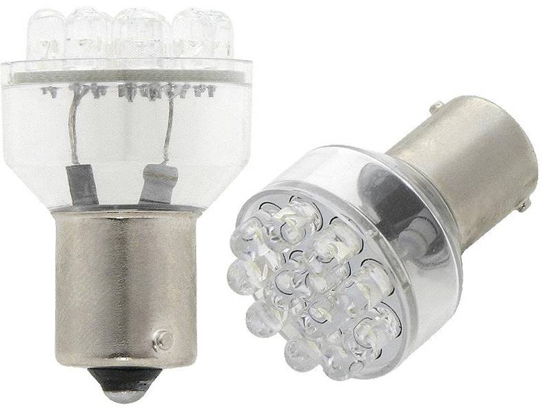 ŻARÓWKA SAMOCHODOWA BA9S LED ZIELONA, 9225