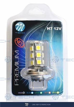 DIODA LED H7 18xSMD5050 BIAŁA 