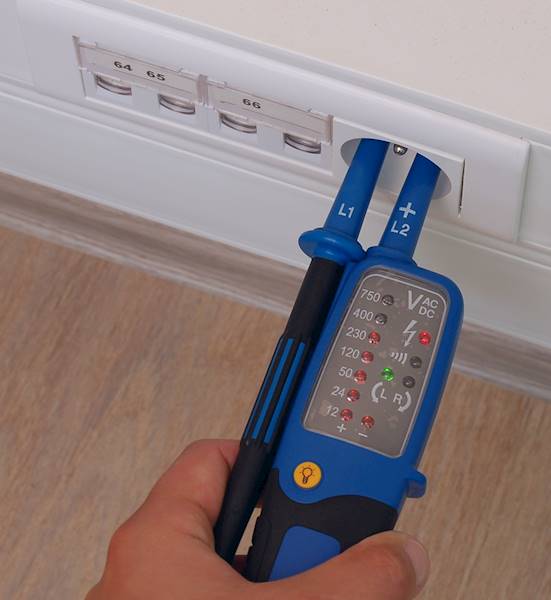 TESTER ELEKTRYKA EAZY VOLT 750V, LED