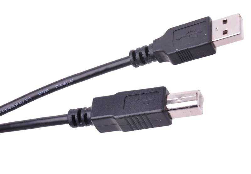 KABEL USB KOMPUTER - DRUKARKA 1,5-1,8M CZARNY