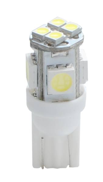 DIODA LED L068 - W5W 4XSMD5050 + 4XSMD3528 BIAŁA