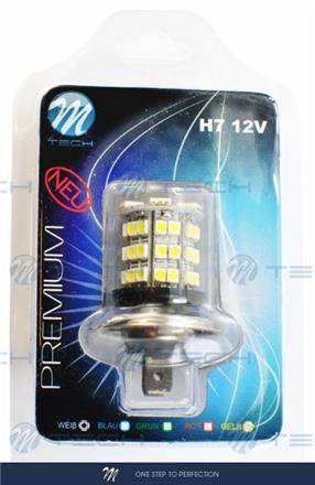 DIODA LED H7 X67 6XSMD5050 + 42XSMD3528