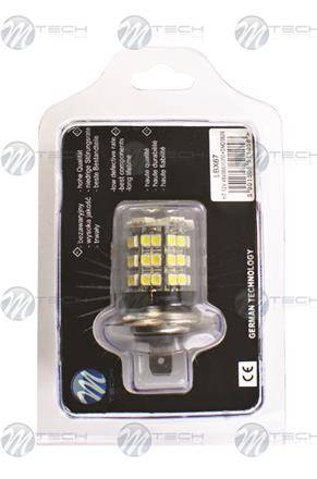 DIODA LED H7 X67 6XSMD5050 + 42XSMD3528