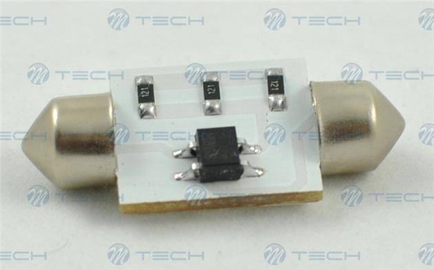 DIODA LED L052 - C5W 36MM 6xSMD5050 BIAŁA