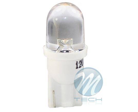 DIODA LED L010 - W5W DYFUZYJNA BIAŁA CIEPŁA