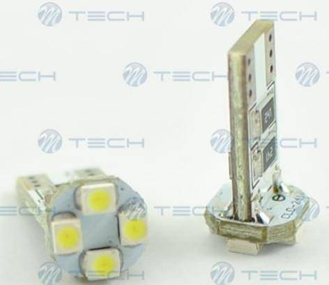 DIODA LED L329 - W5W 4XSMD3528 CANBUS-BIAŁA