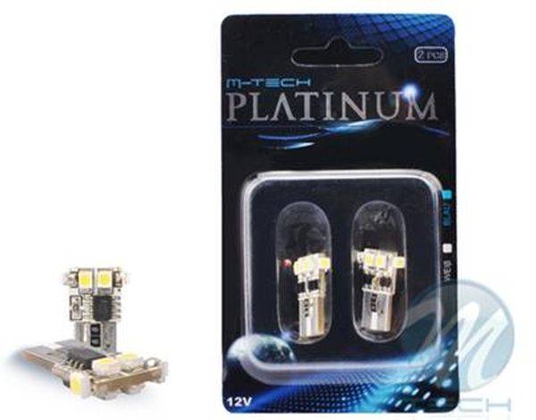DIODA LED L341W - W5W 6XSMD1210 CANBUS BIAŁA 2SZT