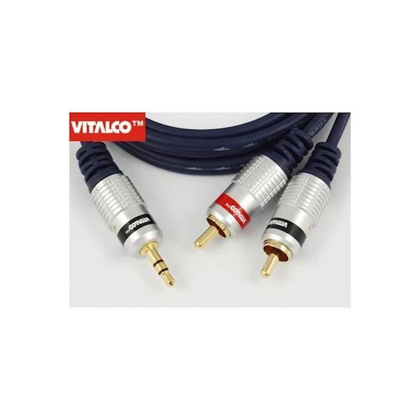 PRZYŁĄCZE WTYK 3,5ST/2RCA DIGITAL 1,0M JKD200 2723