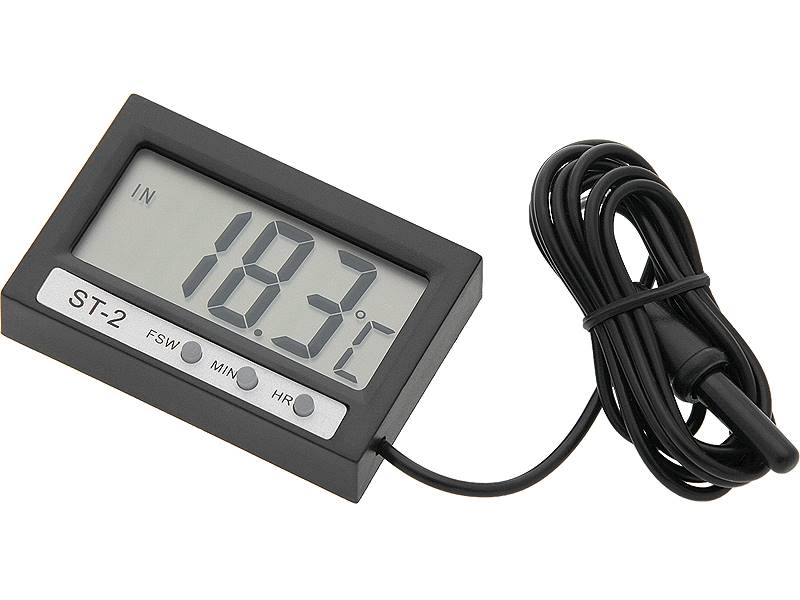 TERMOMETR MIERNIK TEMP.LCD ZEW/WEW/CZAS/ 50-309