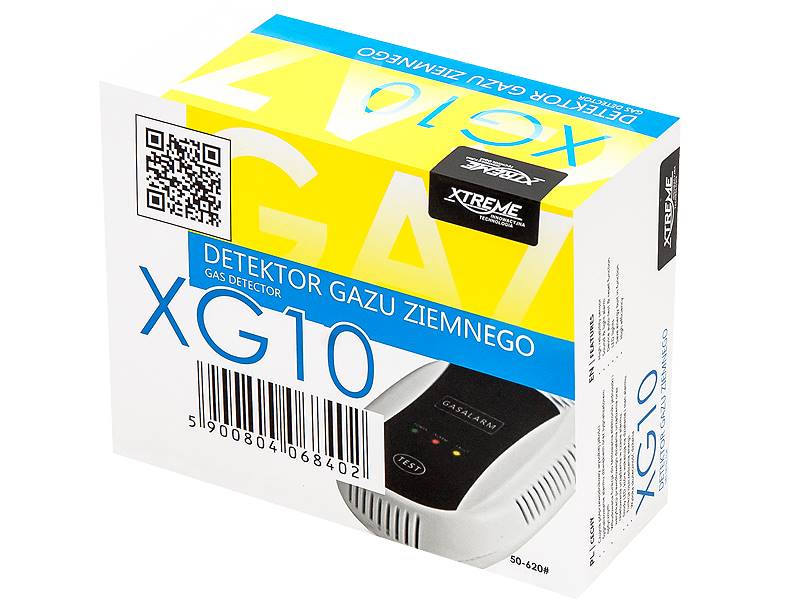 DETEKTOR CZUJNIK GAZU XG10 230V / 50-620
