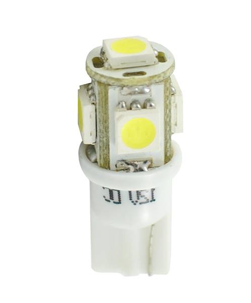 DIODA LED L054 - W5W 5XSMD5050 BIAŁY