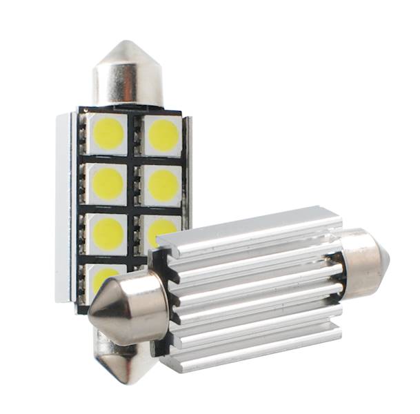 DIODA LED L309 - C5W 41MM 8XSMD5050 RAD.CAN BIAŁA