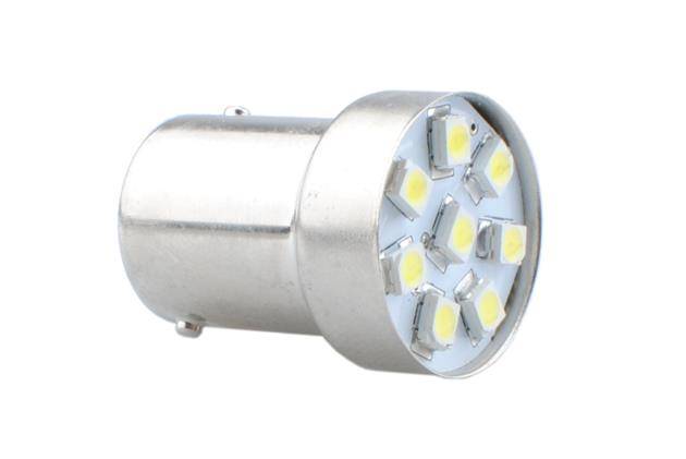 DIODA LED L088 - BA15S G18 8XSMD3528 BIAŁA