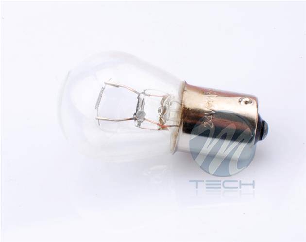 ŻARÓWKA M-TECH BAU15S CLEAR 24V