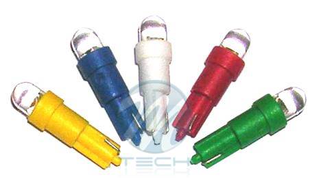 DIODA LED L001 - T5 DYFUZYJNA CZERWONA