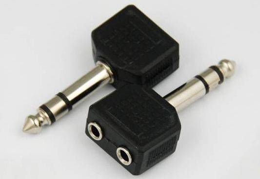 ADAPTER WT.6,3/2GN3,5 STEREO NIKIEL / 0551