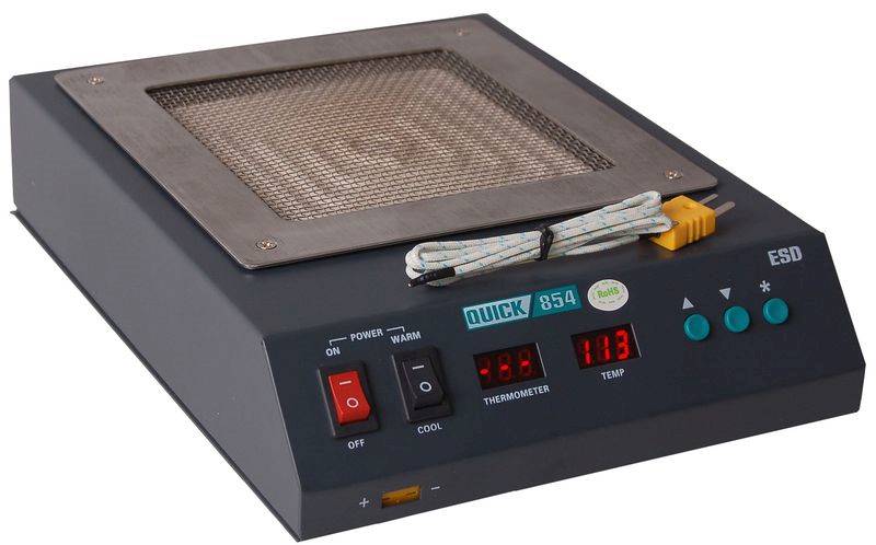 PODGRZEWACZ QUICK 854ESD PCB 600W 13X13CM