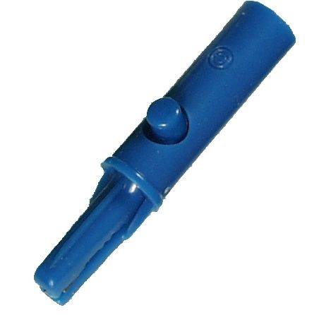 KROKODYLEK BEZP.GN.4MM KK1-BU 60V=/30V ~ 3A