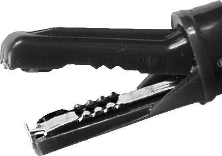 KROKODYLEK BEZP.GN.4MM KK1-BK 60V=/30V ~ 3A