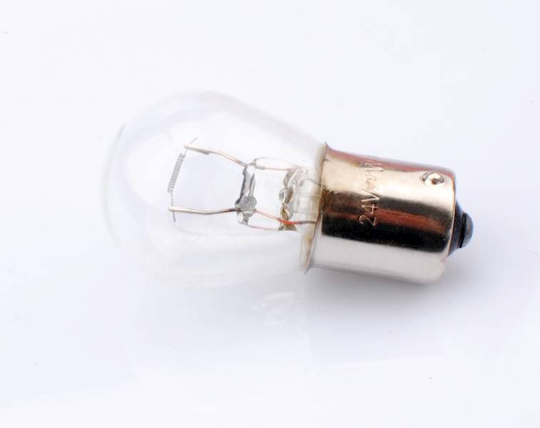 ŻARÓWKA M-TECH BA15S 24V/21W S25 CLEAR
