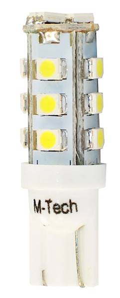DIODA LED L077 - W5W 16XSMD3528 BIAŁA