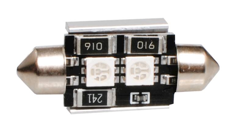 DIODA LED L305 - C5W 36MM 2XSMD5050 CANBUS NIEBIES