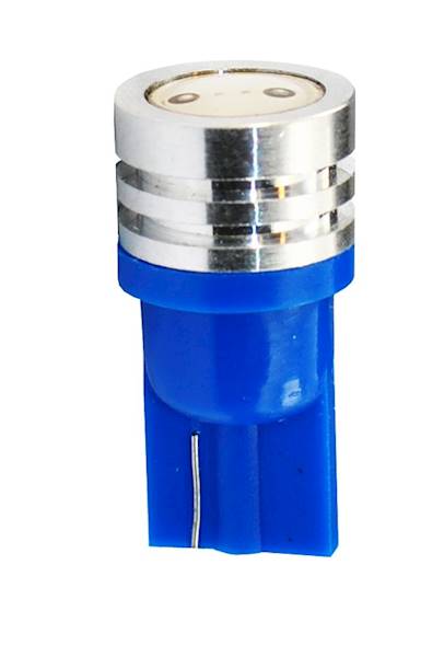 DIODA LED L014B - W5W HP NIEBIESKA
