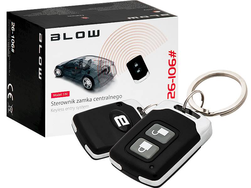 ZDALNE STEROWANIE ZAMKIEM CENTR.BLOW S30 / 26-106